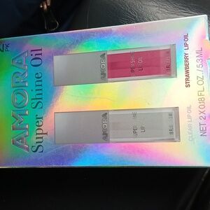 Super Shine Oil Set - Clear and Pink